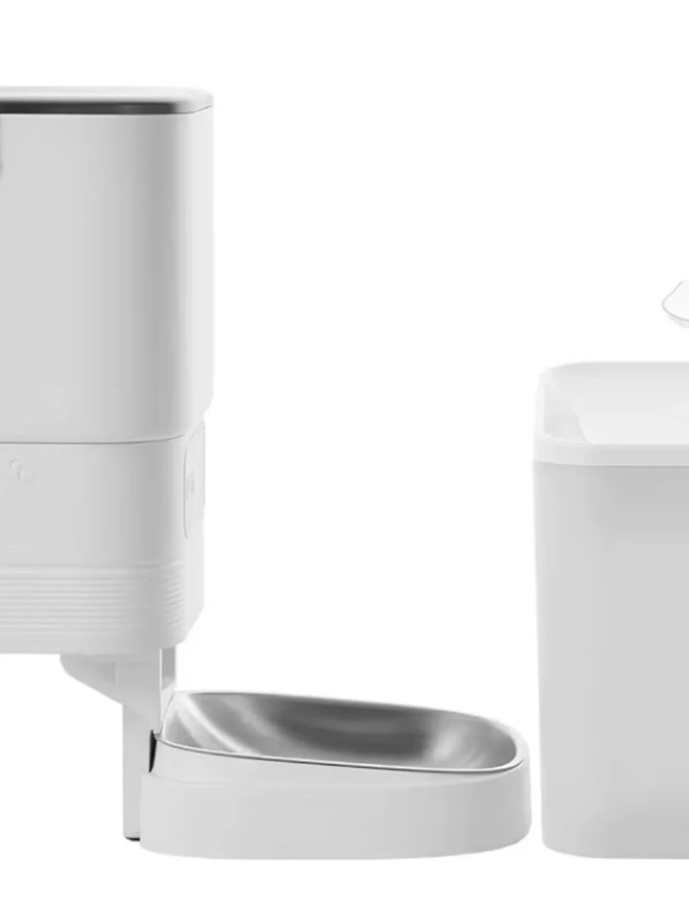 Automatic Wi‑Fi Pet Feeder in White